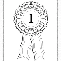 Free Printable First Place Rosette Ribbon Pdf Sheet 6 free printable first place rosette ribbon pdf sheet