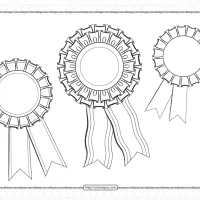 Free Printable Pdf Blank Award Rosette Ribbons 9 free printable pdf blank award rosette ribbons