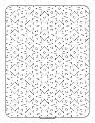 Free Printable Pdf Geometric Pattern 039