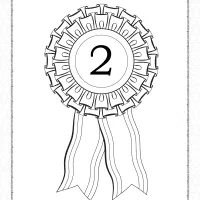 Free Printable Second Place Rosette Ribbon Pdf Sheet 7 free printable second place rosette ribbon pdf sheet