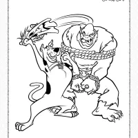free scooby doo pdf coloring pages