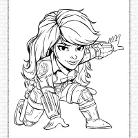 marvel black widow pdf coloring pages