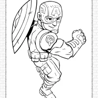 Marvel Captain America Pdf Coloring Pages 4 marvel captain america pdf coloring pages