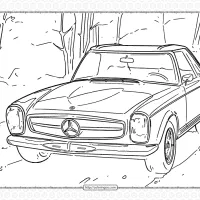Mercedes-Benz Pdf Coloring Pages 12 mercedes benz pdf coloring pages