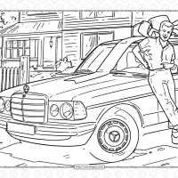 Mercedes-Benz Pdf Coloring Pages for Kids 15 mercedes benz pdf coloring pages for kids
