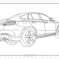 Mercedes Cars Coloring Pages for Kids 11 mercedes cars coloring pages for kids