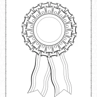 Printable Blank Rosette Outline Pdf Worksheet 5 printable blank rosette outline pdf worksheet