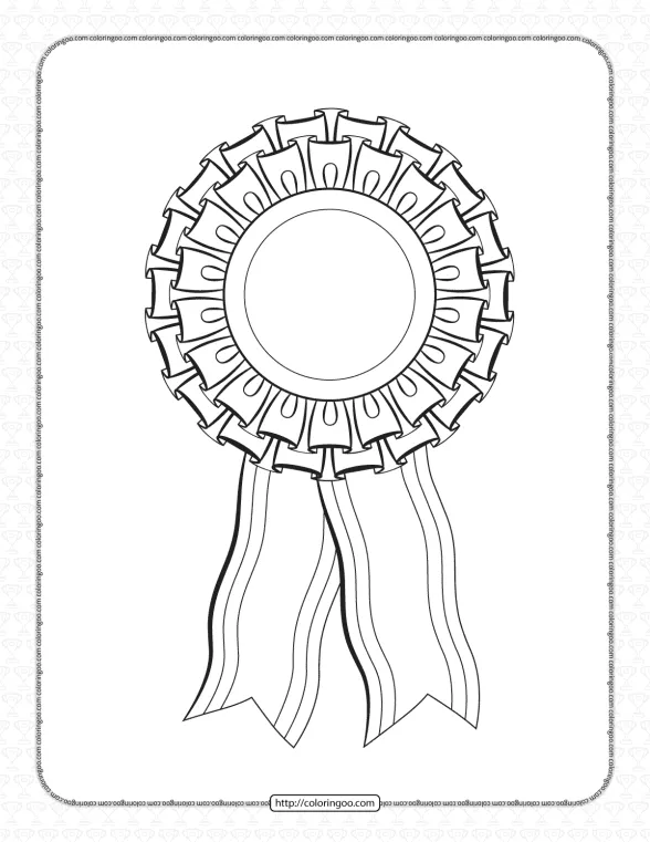 Printable Blank Rosette Outline Pdf Worksheet 1 printable blank rosette outline pdf worksheet