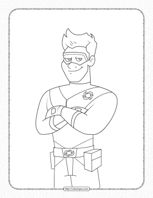 Printable Henry Danger Pdf Coloring Pages