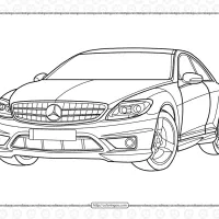 Printable Mercedes Cars Coloring Pages 13 printable mercedes cars coloring pages