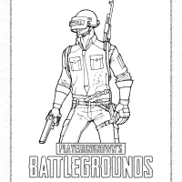 printable pubg coloring pages for kids
