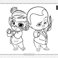 The Boss Baby Family Business Coloring Pages 20 the boss baby family business coloring pages