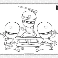 The Boss Baby Ninja Babies Coloring Page 19 the boss baby ninja babies coloring page