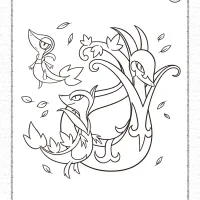 grass type pokemon pdf coloring page