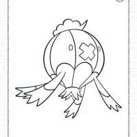 pokemon drifblim coloring pages