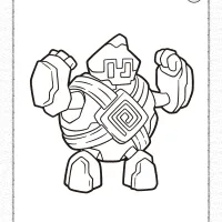 pokemon golett coloring pages