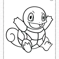 pokemon squirtle pdf coloring page