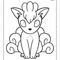 pokemon vulpix pdf coloring page