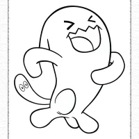 pokemon wobbuffet coloring pages