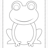 Printable Frog Coloring Pages 8 printable frog coloring pages