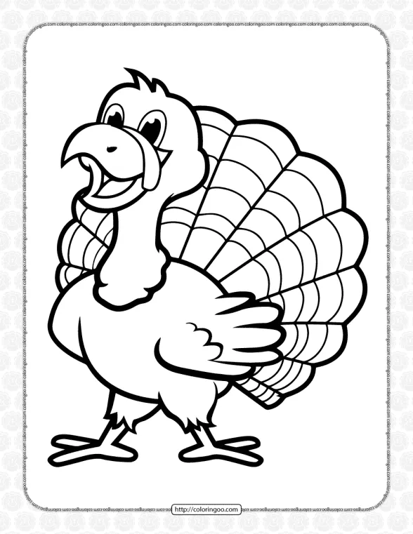 Thanksgiving Pdf Coloring Pages 1 thanksgiving pdf coloring pages