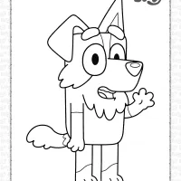 bluey mackenzie coloring pages