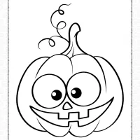 cute pumpkin coloring pages for kids