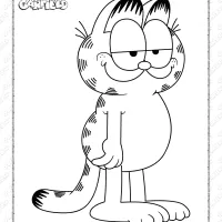 Garfield Pdf Coloring Pages 16 garfield pdf coloring pages