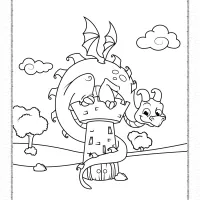 Guardian Dragon Coloring Pages 26 guardian dragon coloring pages