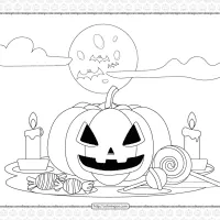 halloween coloring pages for kids