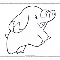pokemon phanpy coloring pages