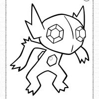 pokemon sableye coloring pages