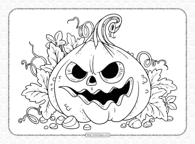 Printable Halloween Coloring Pages