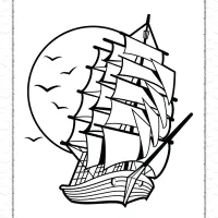 ship coloring pages