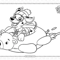 Paw Patrol Marshall Coloring Pages 100 paw patrol marshall coloring pages