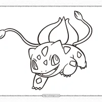 pokemon bulbasaur coloring pages