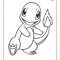 pokemon charmander coloring pages