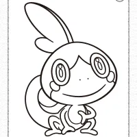 pokemon sobble coloring pages
