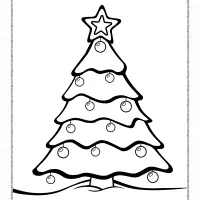 Cute Christmas Tree Coloring Pages for Kids 115 cute christmas tree coloring pages for kids