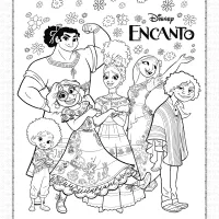 Disney Encanto Pdf Coloring Pages 6 disney encanto pdf coloring pages