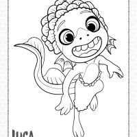 disney luca coloring pages for kids