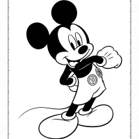 disney mickey mouse adventures coloring pages