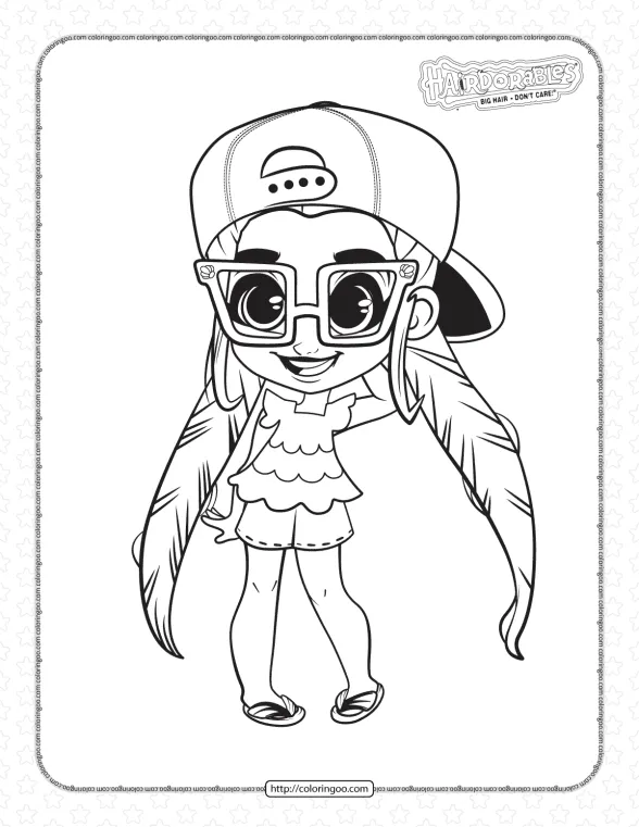 Fashion Doll Noah Coloring Pages for Girls 1 fashion doll noah coloring pages for girls