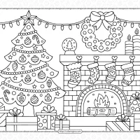 Free Printable Christmas Coloring Pages 125 free printable christmas coloring pages
