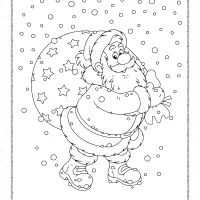 Free Santa Claus Coloring Pages 120 free santa claus coloring pages