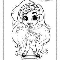 hairdorables noah coloring pages