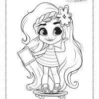 hairdorables noah fashion dolls coloring pages