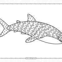 Whale Shark Coloring Pages 9 whale shark coloring pages for kids