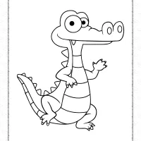 Alligator Coloring Pages for Kids 19 alligator coloring pages for kids