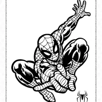 free printable spider man coloring pages